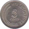  Сингапур  5 центов 1972 [KM# 2] 