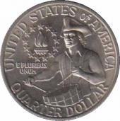  США  25 центов 1976 [KM# 204] 200 лет независимости США