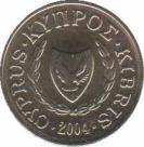  Кипр  2 цента 2004 [KM# 54.3] 
