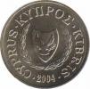  Кипр  10 центов 2004 [KM# 56.3] 