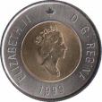  Канада  2 доллара 1999 [KM# 357] Основание Нунавута