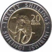  Кения  20 шиллингов 2018 [KM# NEW] 