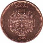  Гайана  5 долларов 2005 [KM# 51] 