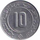  Алжир  10 сантимов 1989 [KM# 115] 