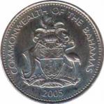  Багамские острова  5 центов 2005 [KM# 60] 