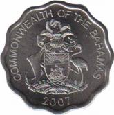  Багамские острова  10 центов 2007 [KM# 219] 