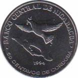  Никарагуа  50 сентаво 1994 [KM# 83] 