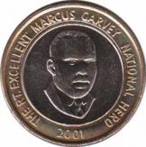  Ямайка  20 долларов 2001 [KM# 182] 