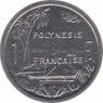  Французская Полинезия  1 франк 2001 [KM# 11] 