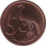  ЮАР  5 центов 2008 [KM# 440] 