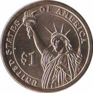  США  1 доллар 2007 [KM# 403] Томас Джефферсон 
