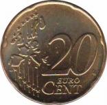  Бельгия  20 евроцентов 2003 [KM# 228] 