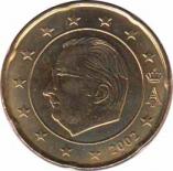  Бельгия  20 евроцентов 2003 [KM# 228] 