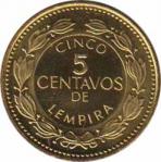  Гондурас  5 сентаво 2005 [KM# 72.4] 