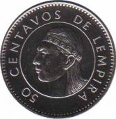  Гондурас  50 сентаво 2005 [KM# 84a.2] 