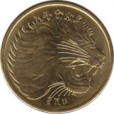  Эфиопия  10 центов 2008