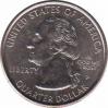  США  25 центов 1999.03.08 [KM# 294] Штат Пенсильвания
