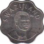  Свазиленд  10 центов 2007 [KM# 49] 