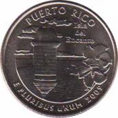  США  25 центов 2009.03.30 [KM# 446] Пуэрто-Рико