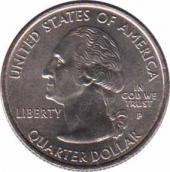 США  25 центов 2003.08.04 [KM# 346] Штат Миссури