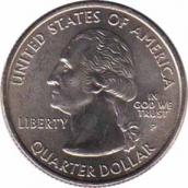  США  25 центов 2003.10.20 [KM# 347] Штат Арканзас