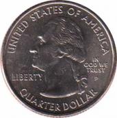  США  25 центов 2006.01.31 [KM# 382] Штат Невада