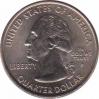  США  25 центов 2002.08.02 [KM# 334] Штат Индиана