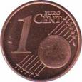  Эстония  1 евроцент 2011 [KM# New] 