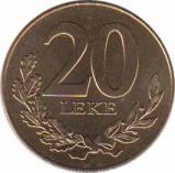  Албания  20 лек 2000 [KM# 78] 