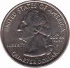  США  25 центов 2007.04.11 [KM# 397] Штат Вашингтон