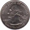  США  25 центов 2007.11.05 [KM# 400] Штат Юта