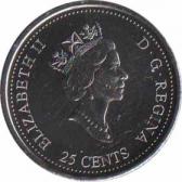  Канада  25 центов 2000 [KM# 375] Август - Семья. 