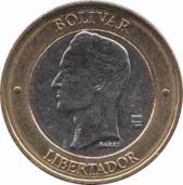  Венесуэла  1000 боливаров 2005 [KM# 85] 