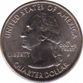 США  25 центов 2004.01.26 [KM# 355] Штат Мичиган