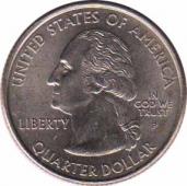  США  25 центов 2000.08.07 [KM# 308] Штат Нью-Гэмпшир