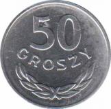  Польша  50 грошей 1985 [KM# 48.1] 