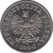  Польша  50 злотых 1990 [KM# 216] 