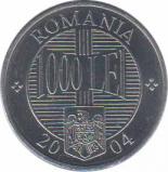  Румыния  1000 лей 2004 [KM# 153] Константин Бранковяну. 