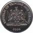  Тринидад и Тобаго  10 центов 2006 [KM# 31] 