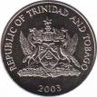  Тринидад и Тобаго  50 центов 2003 [KM# 33] 