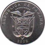  Панама  5 сентесимо 2008 [KM# 133] 