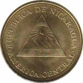  Никарагуа  25 сентаво 2002 [KM# 99] 