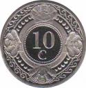  Нидерландские Антильские острова  10 центов 2010 [KM# 34] 