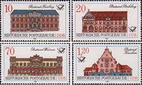 ГДР  1987 «исторические почтовые здания»