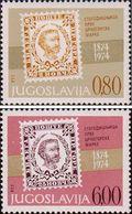 Югославия  1974 «100 лет почтовым маркам Черногории»