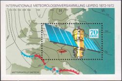 Советский метеорологический спутник «Метеор» и современная карта погоды