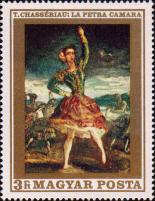 Теодор Шассерио (1819-1856). «Портрет испанской танцовщицы Ла Петра Камара»  (1840-е гг.)