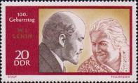В. И. Ленин и Клара Цеткин