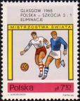 Глазго, 1965. Отборочный матч Польша - Шотландия. 2 : 1