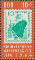 Изображение почтовой марки ГДР 1958 года